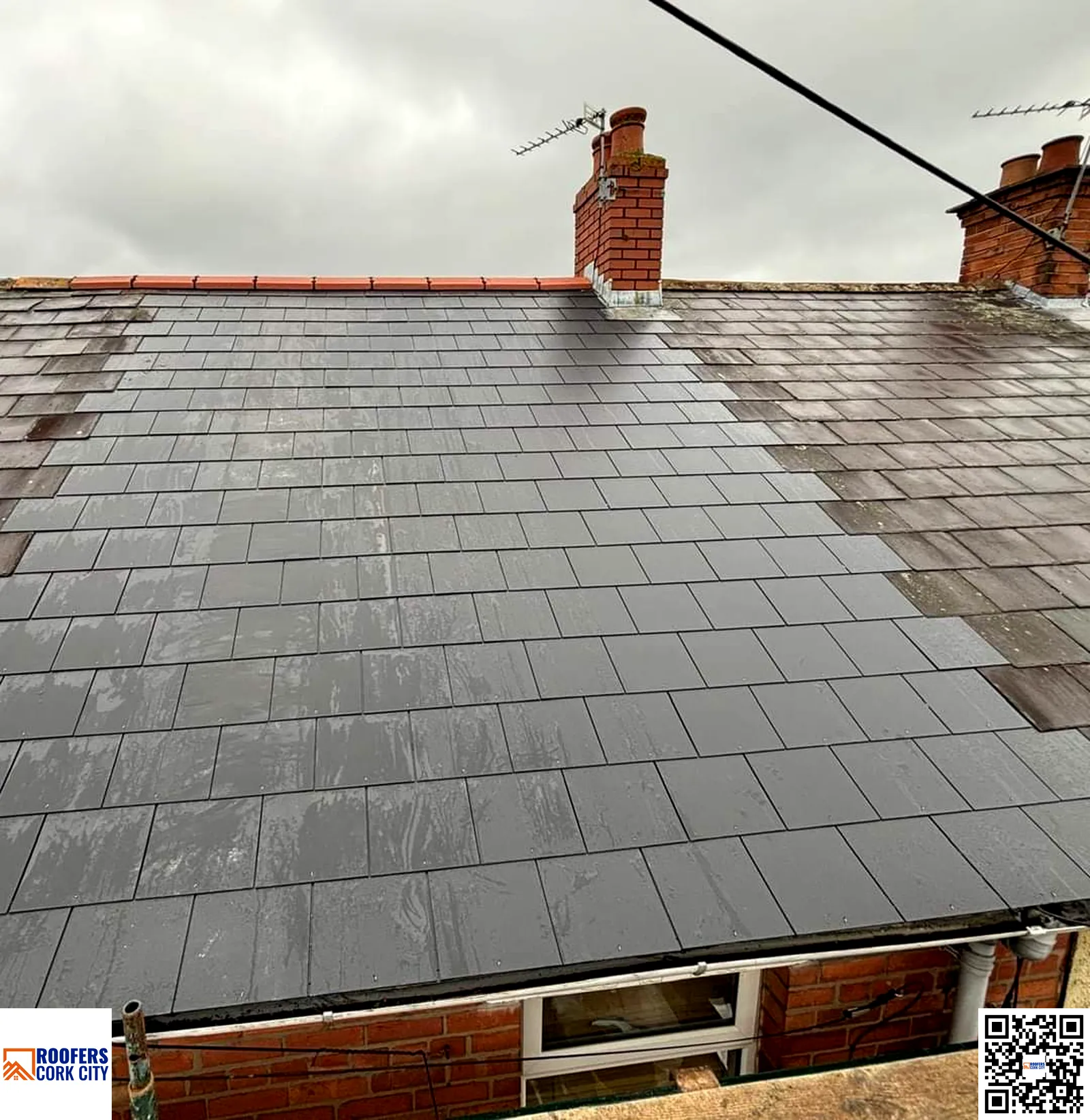 New roofing installation in Cork